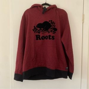 Men’s Roots Sweat Suit (Red XL)